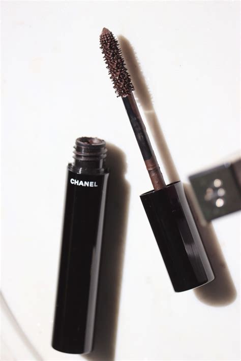 brown mascara chanel|chanel waterproof mascara brown.